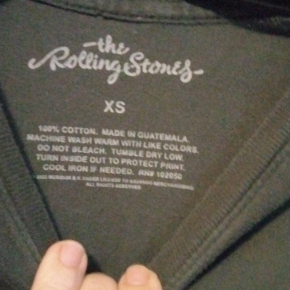 Rolling Stones tee shirt black - Picture 2 of 3